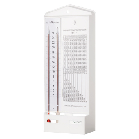 Гигрометр психрометрический ВИТ-1 с поверкой купить по низкой цене | МАКСПРОФИТ