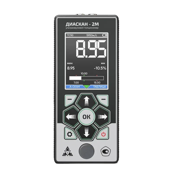 Ультразвуковой толщиномер Техно-НДТ ДИАСКАН-2М (с преобразователями 5 и 10 МГц) купить по низкой цене | МАКСПРОФИТ