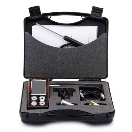 Универсальный магнитометр Техно-НДТ ТЕХНОМАГ с преобразователем  П-1С тесламетра и  образцом с поверкой купить по низкой цене | МАКСПРОФИТ