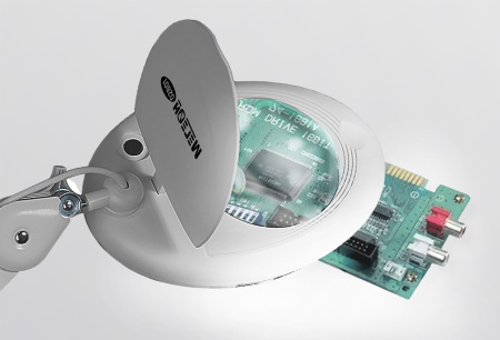 Бестеневая лампа-лупа МЕГЕОН 02801 купить по низкой цене | МАКСПРОФИТ