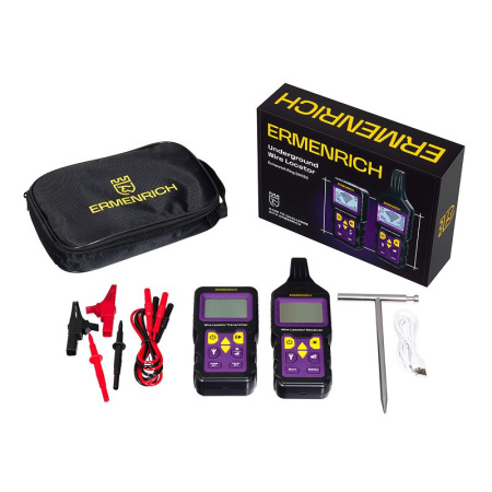 Детектор подземных проводов Ermenrich Ping SM150, фиолетовый купить по низкой цене | МАКСПРОФИТ